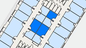 
							Planritning för Convendum Sundbyberg, 3 privata rum, 30 m²