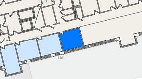 Planritning för Metropole Gamestreet 1, 1 privata rum, 18 m²