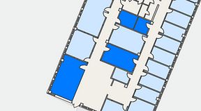 
							Planritning för Växthuset Jägershillgatan, 4 privata rum, 62 m²