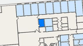 Planritning för Embassy House Lund, 1 privata rum, 7 m²