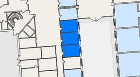 Planritning för Embassy House Lund, 3 privata rum, 33 m²