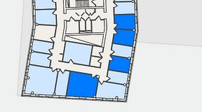 
							Planritning för Regus Hyllie Stationstorg 31, 4 privata rum, 50 m²