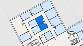 
							Planritning för Regus Kalmar, 2 privata rum, 14 m²