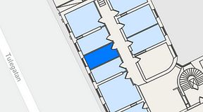 
							Planritning för Convendum Spårvagnshallarna, 1 privata rum, 11 m²