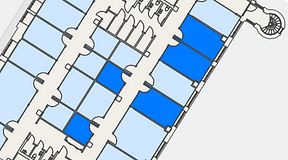 
							Planritning för Convendum Sundbyberg, 5 privata rum, 66 m²