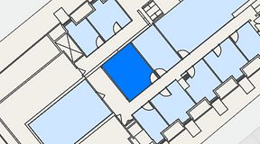 
							Planritning för Spaces Gamla Stan, 1 privata rum, 20 m²