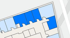 
							Planritning för Walborg Ventures, 4 privata rum, 68 m²