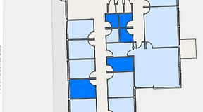 
							Planritning för Helio Frösundavik, 5 privata rum, 31 m²