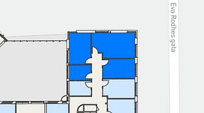 
							Planritning för Convendum Stampgatan 14, 4 privata rum, 68 m²