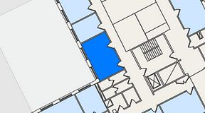 
							Planritning för iOffice Olof Palmes Gata 11, 1 privata rum, 23 m²