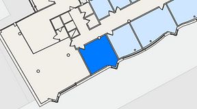 
							Planritning för iOffice Drottninggatan 33, 1 privata rum, 23 m²