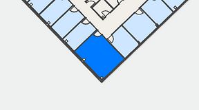 
							Planritning för FirstOffice Kanalvägen 17, 1 privata rum, 25 m²