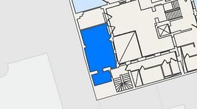 
							Planritning för Regus Östra Hamngatan, 1 privata rum, 38 m²