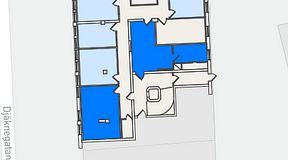 
							Planritning för Quick Office Malmö C, 2 privata rum, 57 m²