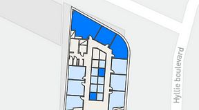 
							Planritning för Mindpark Hyllie Eden, 5 privata rum, 105 m²