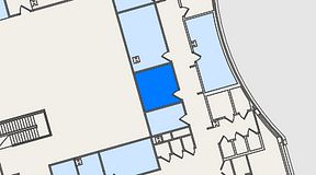 
							Planritning för United Spaces Östra Hamngatan, 1 privata rum, 16 m²