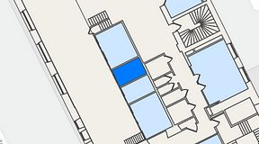 
							Planritning för Brygghuset, 1 privata rum, 8 m²
