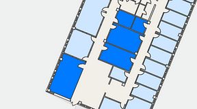 
							Planritning för Växthuset Jägershillgatan, 5 privata rum, 82 m²
