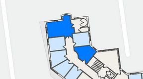 
							Planritning för Växthuset Elbegatan, 2 privata rum, 39 m²