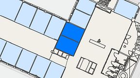 
							Planritning för Convendum Gävlegatan 16, 2 privata rum, 29 m²