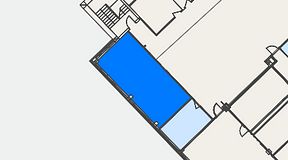 
							Planritning för FirstOffice Kanalvägen 17, 1 privata rum, 39 m²