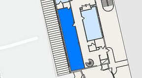 
							Planritning för FirstOffice Sävedalen, 1 privata rum, 65 m²