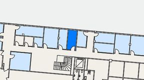 
							Planritning för Spaces Helsingborg Väla, 1 privata rum, 10 m²