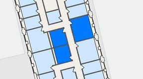 
							Planritning för The Works Ringvägen, 3 privata rum, 41 m²