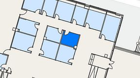 
							Planritning för Spaces Umami Park Sundbyberg, 1 privata rum, 11 m²