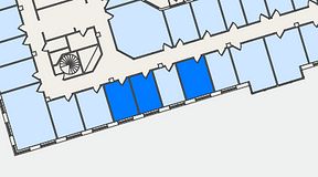 
							Planritning för Regus Odinsgatan 13, 3 privata rum, 30 m²