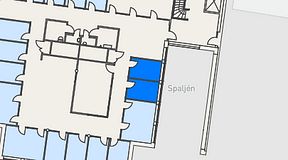 
							Planritning för Regus Skövde Science Park, 2 privata rum, 16 m²