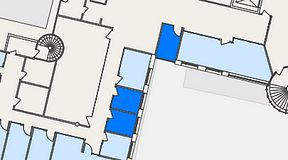Planritning för FASTOFFICE Råsundavägen, 3 privata rum, 22 m²