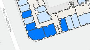 
							Planritning för Regus Adelgatan 21, 5 privata rum, 64 m²