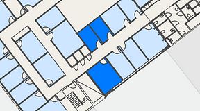 
							Planritning för Convendum Avenyn, 3 privata rum, 34 m²