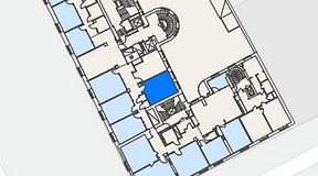
							Planritning för iOffice Sveavägen, 1 privata rum, 24 m²