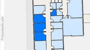 
							Planritning för Helio Frösundavik, 4 privata rum, 37 m²