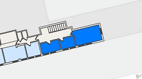 
							Planritning för Metropole Brännkyrkagatan 76, 3 privata rum, 35 m²