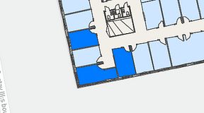 
							Planritning för Regus Gustav III:s Boulevard 34, 3 privata rum, 34 m²