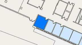 
							Planritning för Sanna Office Hub, 1 privata rum, 18 m²