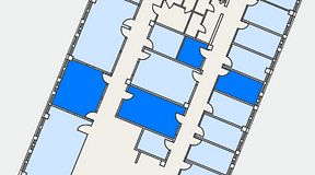 
							Planritning för Växthuset Jägershillgatan, 4 privata rum, 54 m²