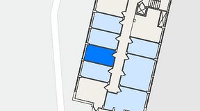 
							Planritning för FirstOffice Mobilia, 1 privata rum, 12 m²