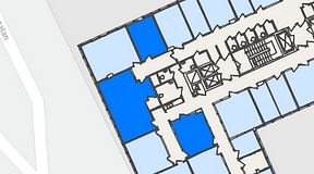 Planritning för 7A Odenplan, Norrtullsgatan 6, 3 privata rum, 78 m²