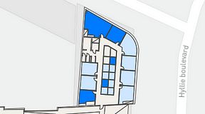 
							Planritning för Mindpark Hyllie Eden, 5 privata rum, 90 m²