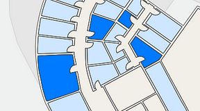 Planritning för Quick Office Bromma Blocks, 4 privata rum, 52 m²