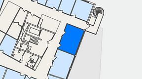 
							Planritning för Växthuset Lund, 1 privata rum, 24 m²