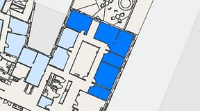 
							Planritning för Regus Östermalmstorg, 5 privata rum, 89 m²