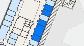
							Planritning för FASTOFFICE Johanneslundsvägen 12, 5 privata rum, 49 m²