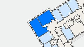 
							Planritning för Växthuset Föreningsgatan, 2 privata rum, 47 m²