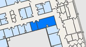 
							Planritning för United Spaces Östra Hamngatan, 2 privata rum, 31 m²