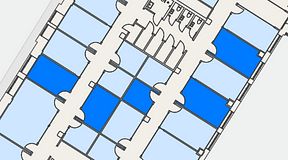 
							Planritning för Convendum Sundbyberg, 5 privata rum, 67 m²